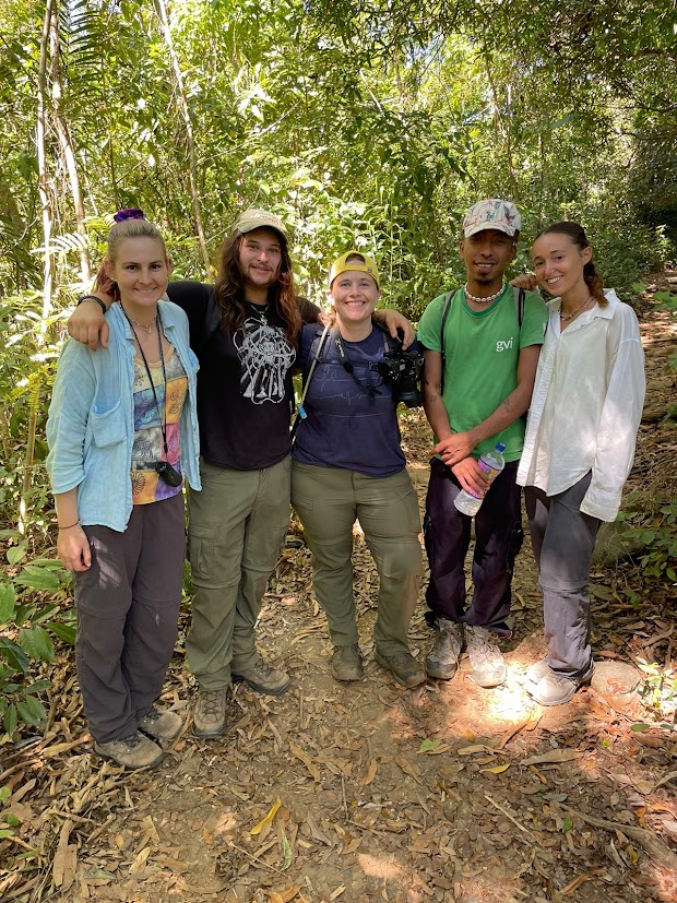 Conservation team with GVI Madagascar