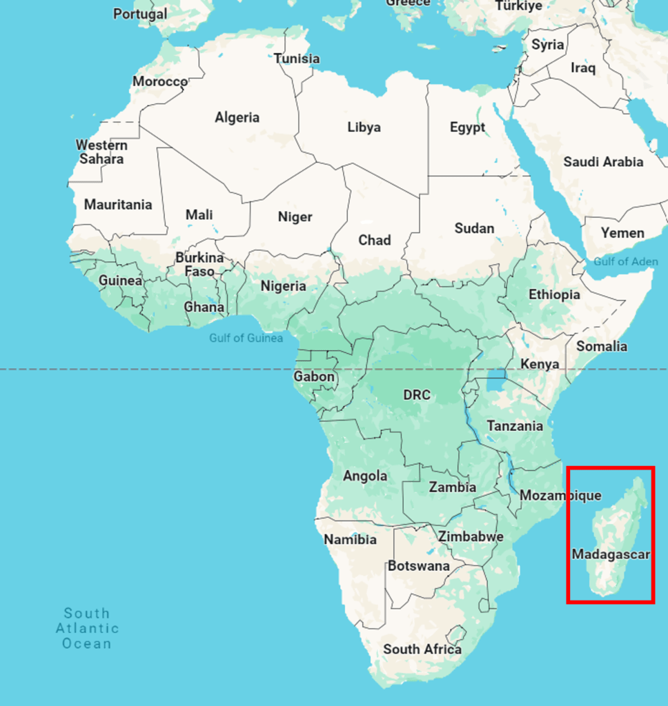 Map of Africa